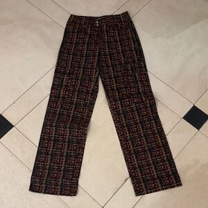 I.AM.GIA Pants in Red and Black Plaid